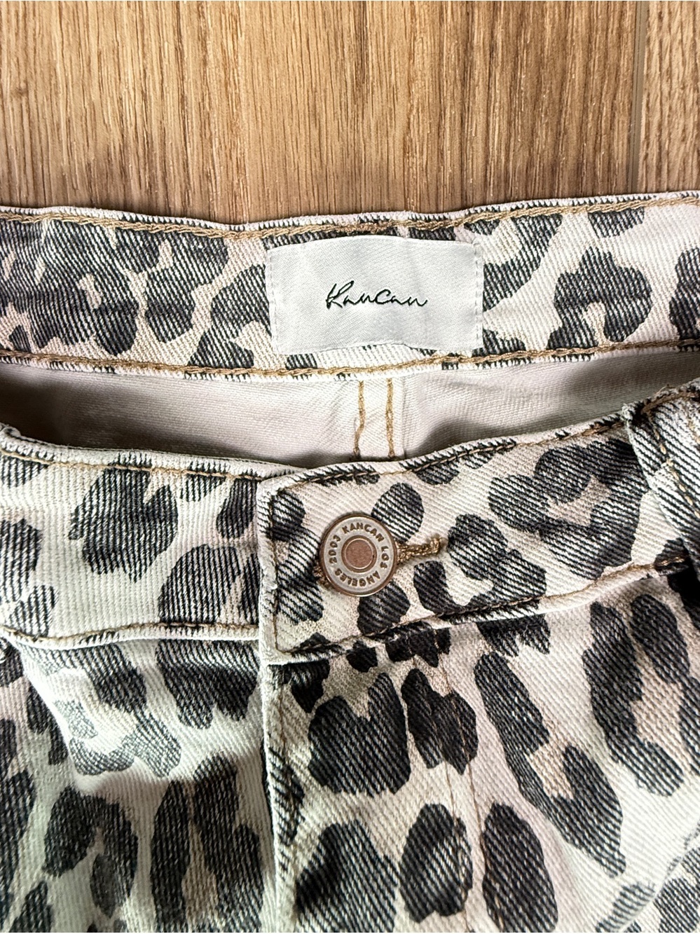 Kancan Xena Horseshoe Cheetah Print Stretch Jean
Size 11/29 - Picture 3 of 12